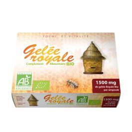 GPH Diffusion Gelée Royale BIO - مكمل غذائي مستخلص من منتجات النحل لتقوية الدفاعات المناعية و الاعتناء بالشكل والحيوية  - 20أمبولات