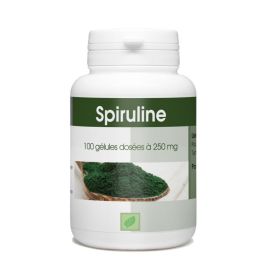 GPH Diffusion Spiruline - مكمل غذائي، لتقوية الدفاعات المناعية ، مضادات الأكسدة و الفيتامينات - 200كبسولة