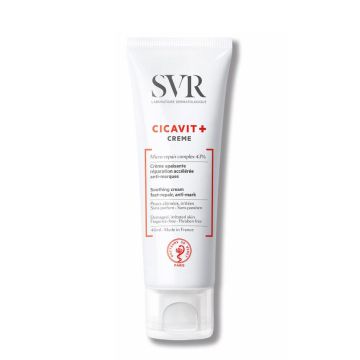 SVR Cicavit + Crème - Crème apaisante réparation accélérée anti-marques pour peaux abîmées et irritées