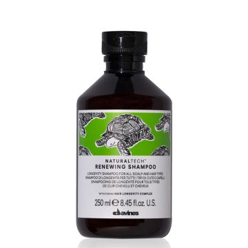 DAVINES Naturaltech Renewing Shampoo - Shampooing de longévité pour tous types de cheveux