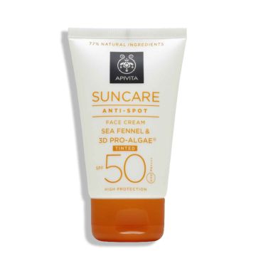 APIVITA Suncare - Crème solaire teintée anti-rides SPF50+ - 50ml