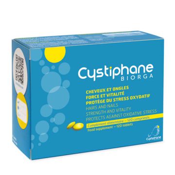 BIORGA Cystiphane Complément Alimentaire Cheveux Ongles