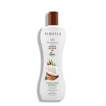BIOSILK Silk Therapy Organic Coconut Oil Shampooing Hydratant