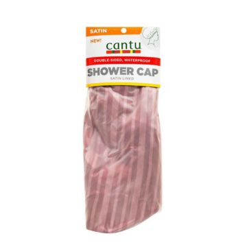 CANTU Shower Cap Satin - Bonnet de douche en satin bi-faces waterproof