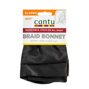 CANTU Braid Bonnet Extra-Long - Bonnet de nuit capillaire extra-long anti-casse anti-frisottis