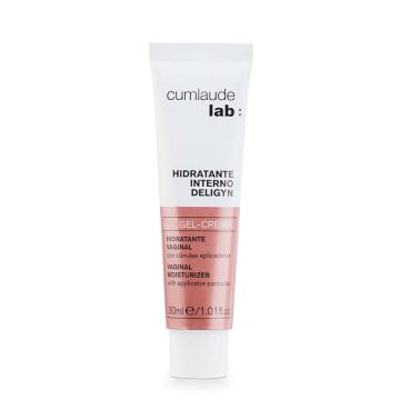 CUMLAUDE LAB Hydratant Interne Deligyn - Gel-crème hydratant vaginal avec canules applicatrices - 30ml