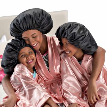 DOMPEL Satin Hair Cap - Bonnet en satin anti-casse