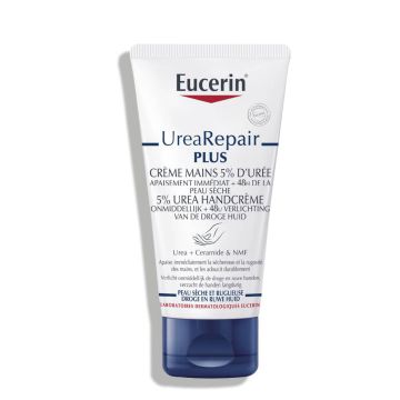 EUCERIN Urea Repair - Crème mains réparatrice 5% Urée pour peaux sèches - 75ml