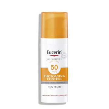 EUCERIN Sun Protection - Fluide solaire anti-âge pour toutes peaux SPF50+ - 50ml