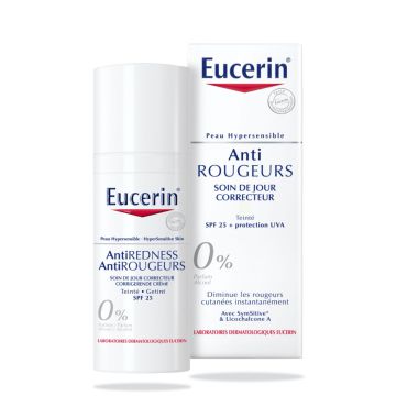EUCERIN Anti-Rougeurs - Crème de jour teintée verte SPF25 - 50ml