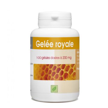 GPH Diffusion Gelée Royale - Complément alimentaire Produits de la ruche / Défenses immunitaires / Forme et vitalité - 100 gélules