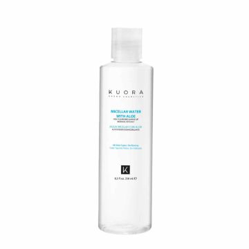 KUORA Micellar Water - Eau micellaire démaquillante à l'aloe vera - 250ml