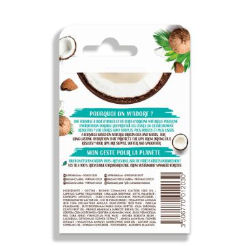 LOVEA Monoï Baume à lèvres pour lèvres sèches lovy76-bpc004