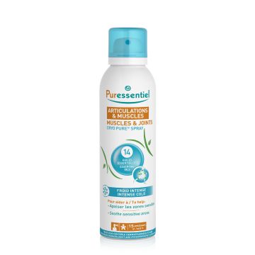 PURESSENTIEL articulations-muscles-cryo-pure-spray-prsd40-cps150