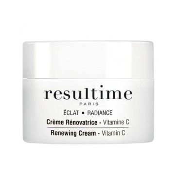 RESULTIME Éclat - Crème rénovatrice vitamine C pour peaux sèches - 50 ml