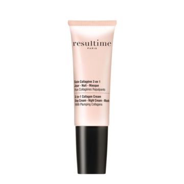 RESULTIME Éclat - Soin collagène 3-en-1 masque pour toutes peaux - 50ml