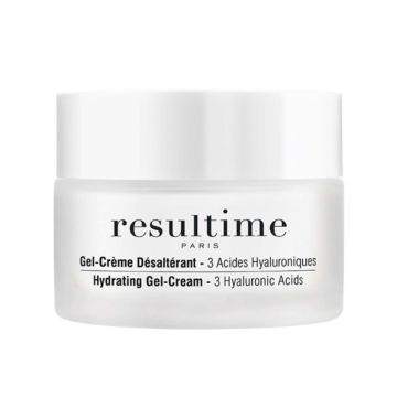 RESULTIME Hydratant - Gel-Crème désaltérant aux 3 acides hyaluroniques - 50 ml