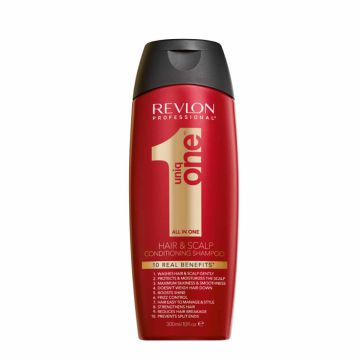 REVLON UniqOne Hair Treatment - Shampooing conditionner pour cheveux et cuir chevelu - 300ml