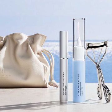 REVITALASH Advanced Lash Enhancer - Coffret soin revitalisant pour cils en cure de 6 mois + Masque cils + Recourbe cils