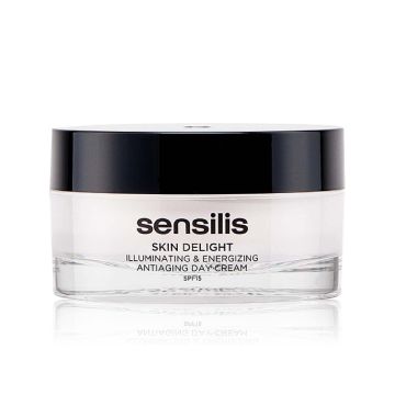 SENSILIS Skin Delight [Day Cream SPF15] - Crème de jour illuminatrice et revitalisante pour peaux ternes et dévitalisées SPF15 - 50ml