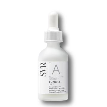 SVR [A] Ampoule Lift - Concentré lissant retexturisant anti-rides pour peaux irrégulières et défauts cutanés - 30ml