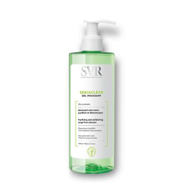 svr sebiaclear-gel-moussant-nettoyant-purifiant-desincrustant