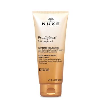 NUXE Prodigieux Lait Parfumé - Lait corps sublimateur pour tous types de peaux - 200ml