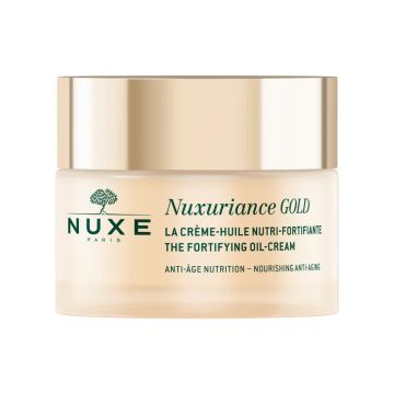 NUXE Nuxuriance Gold - Crème huile nutri-fortifiante anti-âge absolu peaux sèches - 50ml