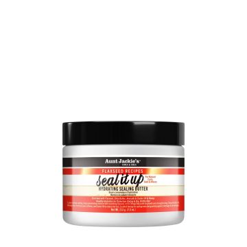 AUNT JACKIE'S Seal It Up Hydrating Sealing Butter - Beurre scellant hydratant pour cheveux secs bouclés et abîmés - 213g