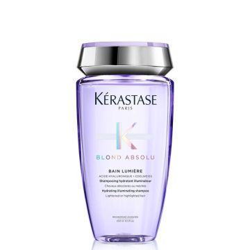 KERASTASE Blond Absolu Bain Lumière - Shampooing hydratant illuminateur cheveux décolorés ou méchés