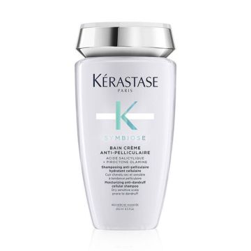 KERASTASE Symbiose Bain Crème Anti-Pelliculaire - Shampooing anti-pelliculaire hydratant cellulaire pour cuir chevelu sec et sensible, à tendance pelliculaire