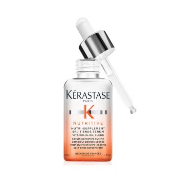 KERASTASE Nutritive Nutri-Supplement - Sérum concentré nutritif combleur pointes sèches pour tous types de cheveux - 50ml