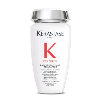 KERASTASE Première Bain Décalcifiant Réparateur - Shampooing sans sulfate pour tous types de cheveux abîmés