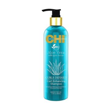 CHI Aloe Vera with Agave Nectar Curl Enhancing Shampoo - Shampooing fortifiant pour cheveux bouclés