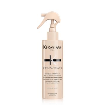 KERASTASE Curl Manifesto Refresh Absolu - Spray raviveur de boucles sans rinçage cheveux bouclés, très bouclés et crépus - 190ml