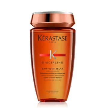 KERASTASE Discipline Bain Oléo Relax - Shampooing nourrissant anti-volume pour cheveux indisciplinés
