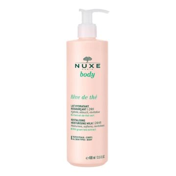 NUXE Body Rêve de Thé - Lait hydratant ressourçant 24h corps tous types de peaux - 400ml