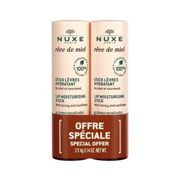 NUXE Rêve De Miel - Duo stick lèvres hydratant - 2x4g