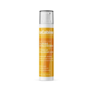 LA CABINE 7x Pure Hyaluronic Instant Wrinkle Filler - Soin hydratant combleur de rides instantané pour tous types de peaux - 15ml