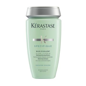 KERASTASE Spécifique Bain Divalent - Shampooing équilibrant racines grasses et longueurs sensibilisées