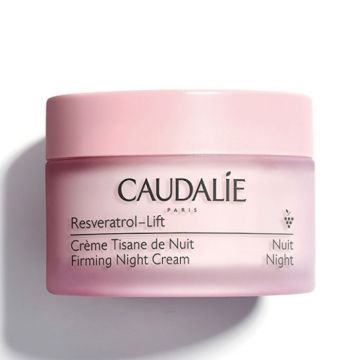 CAUDALIE Resveratrol-Lift Crème Tisane - Crème de nuit anti-rides pour tous types de peaux - 50ml