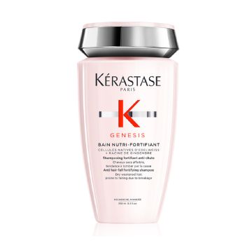 KERASTASE Genesis Bain Nutri-Fortifiant - Shampooing fortifiant anti-chute pour cheveux secs affaiblis