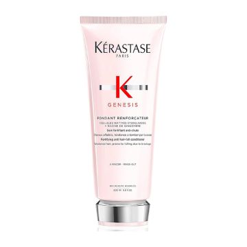 KERASTASE Genesis Fondant Renforçateur - Après-shampooing renforcateur anti-chute pour cheveux affaiblis ayant tendance à tomber par la casse