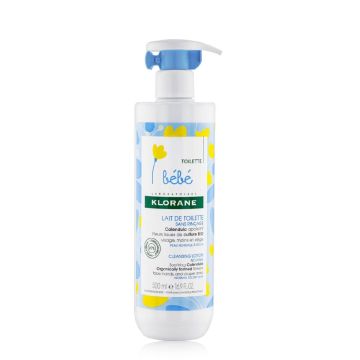 klorane bebe lait toilette ideal visage mains siege peaux normales seches