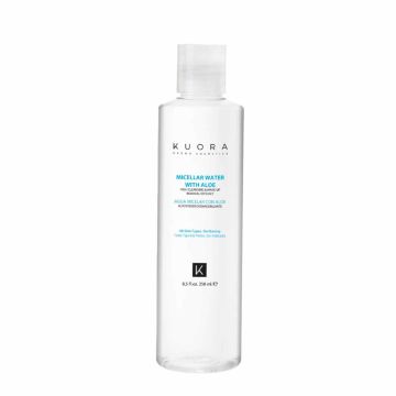 KUORA Micellar Water - Eau micellaire démaquillante à l'aloe vera - 250ml