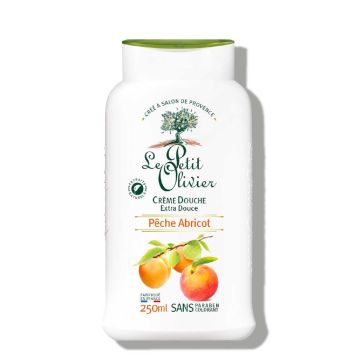 LE PETIT OLIVIER Crème Douche Extra Douce Pêche Abricot