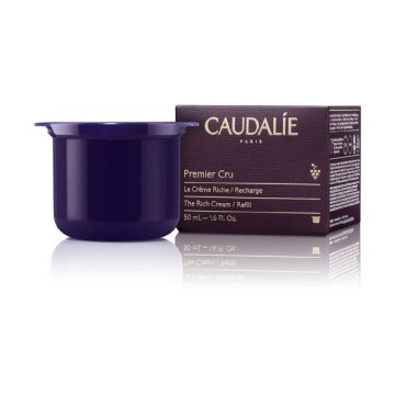 CAUDALIE Premier Cru La Crème Riche Anti-âge Global pour peaux normales à sèches recharge - 50ml
