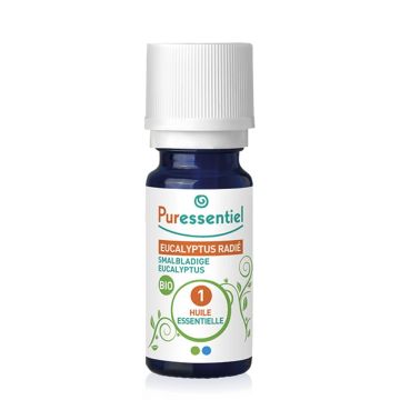 PURESSENTIEL Huille Essentielle Eucalyptus Radié BIO 100 % Pure et Naturelle - 10ml
