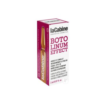 LA CABINE Botulinum Effect Ampoules - Soin anti-rides lissant et comblant pour tous types de peaux
