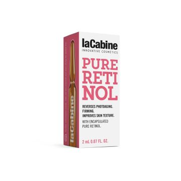 LA CABINE Pure Retinol Ampoules - Soin anti-âge rénovateur lissant unifiant pour tous types de peaux